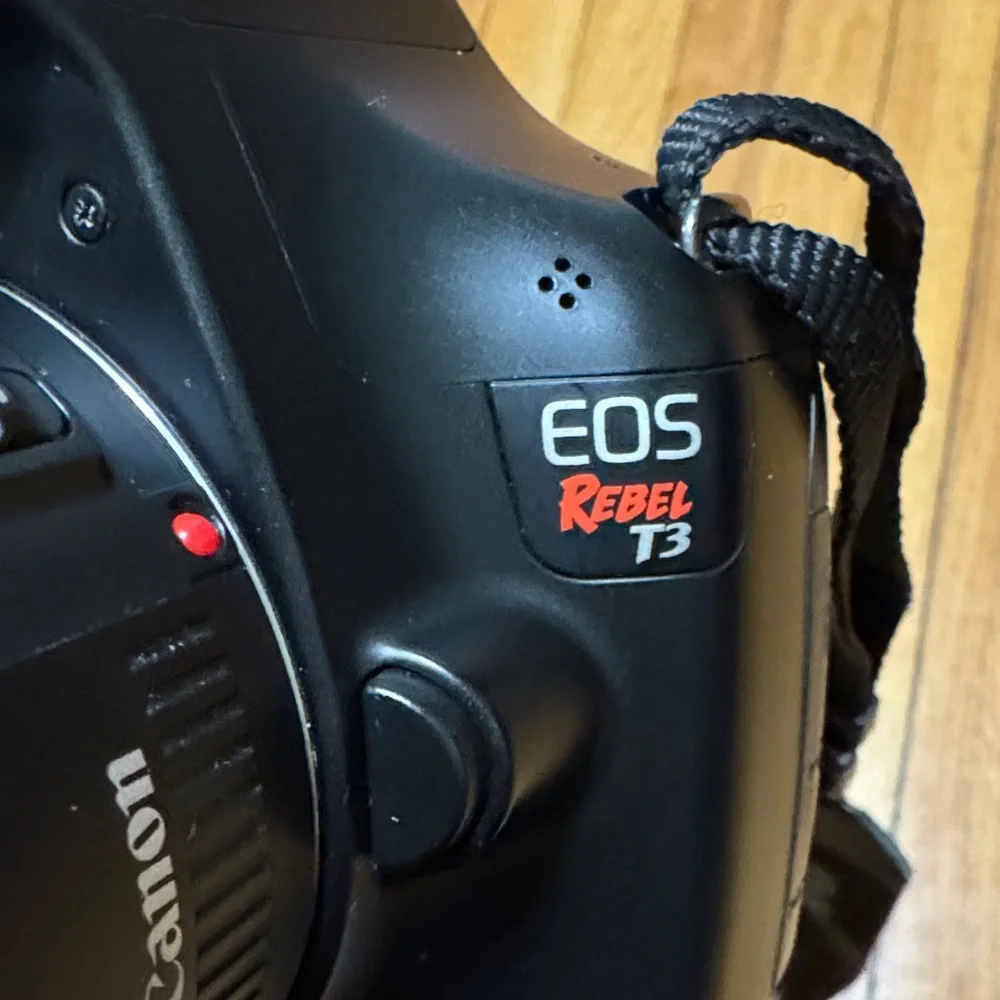Canon EOS Rebel T3 Black Digital Camera